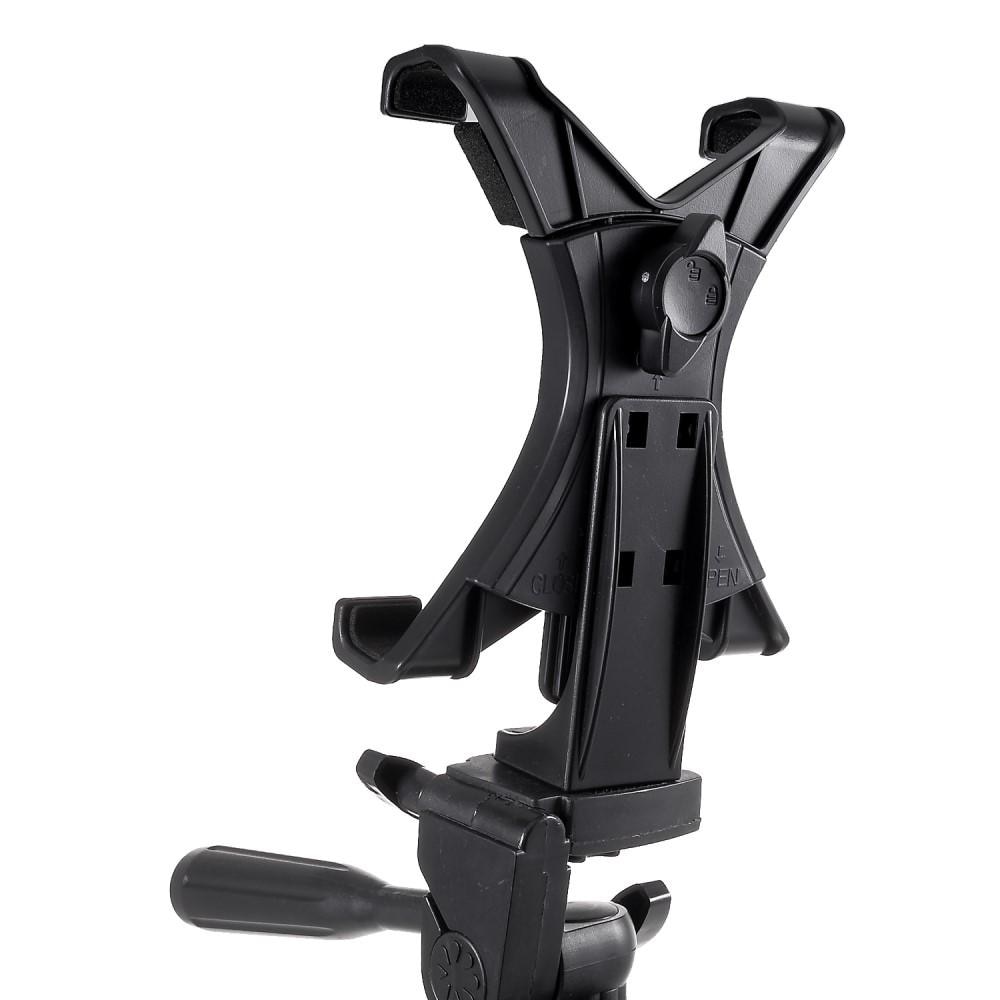 Premium stativ tripod for surfebrett/iPad sølv