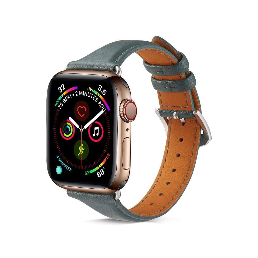 Apple Watch 45mm Series 8 Skinnreim Slim grønn