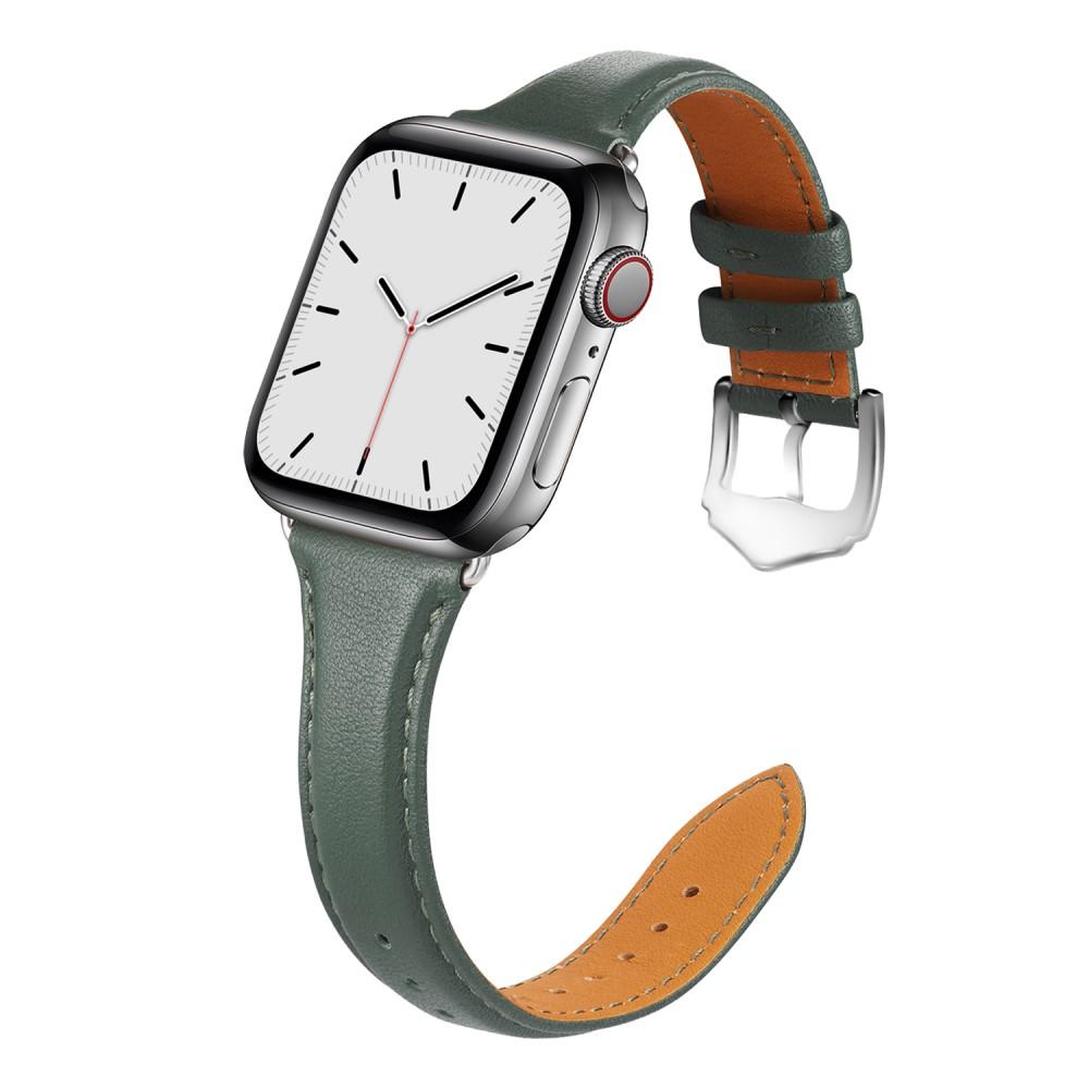 Apple Watch 45mm Series 8 Skinnreim Slim grønn