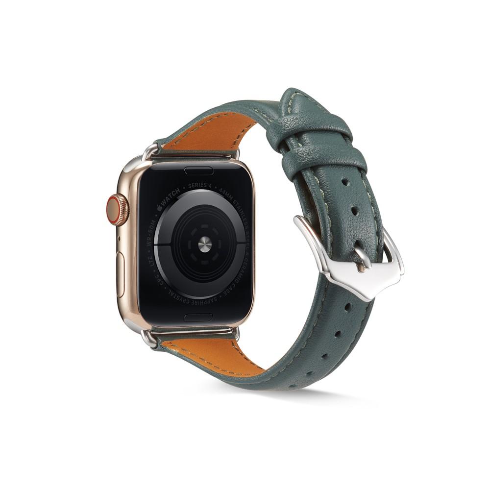 Apple Watch 45mm Series 8 Skinnreim Slim grønn