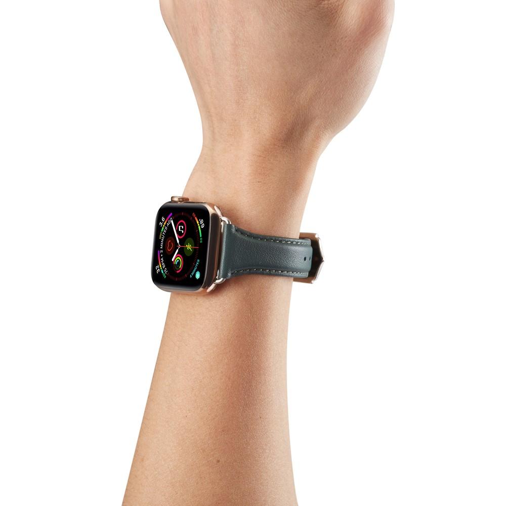 Apple Watch 45mm Series 8 Skinnreim Slim grønn