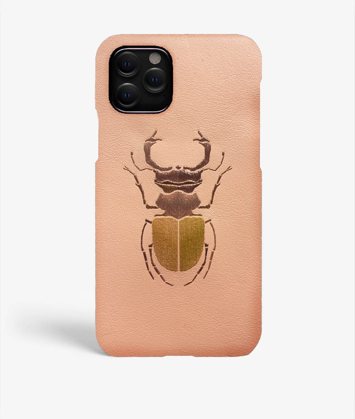 Deksel iPhone 11 Pro Beetle Calf Dusty Pink