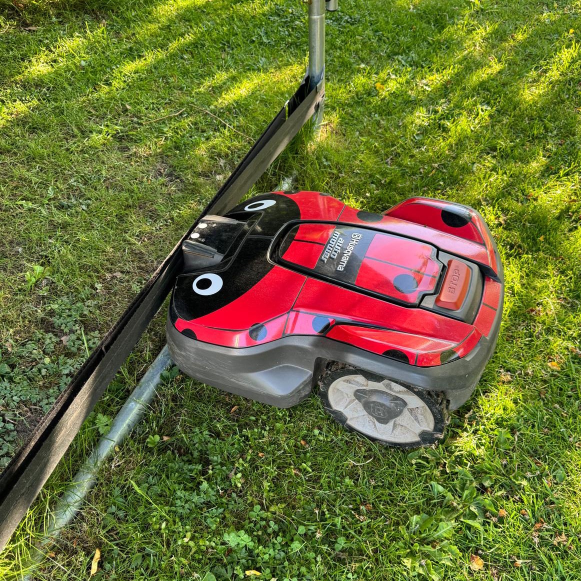 4-pack Stopp for robotgressklippere til trampoliner